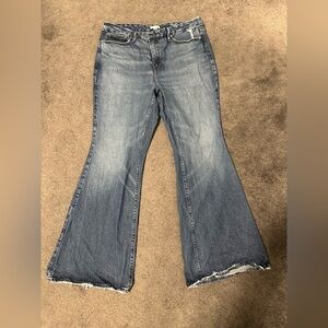 Good American flare jeans